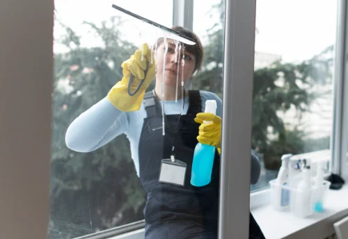 Nettoyage de vitres intérieures et extérieures à Montreux-Château